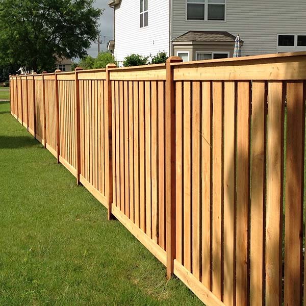wood fence